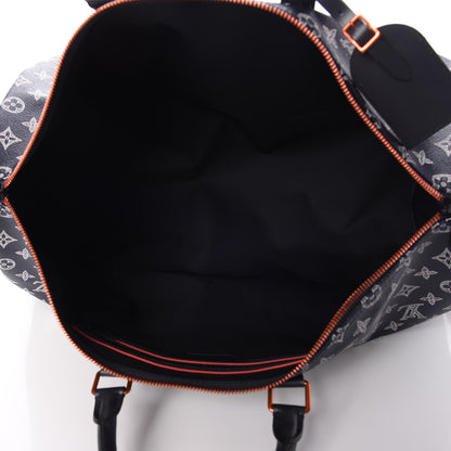 Louis Vuitton Monogram Upside Down Keepall Bandouliere 50 Ink 13 of 16