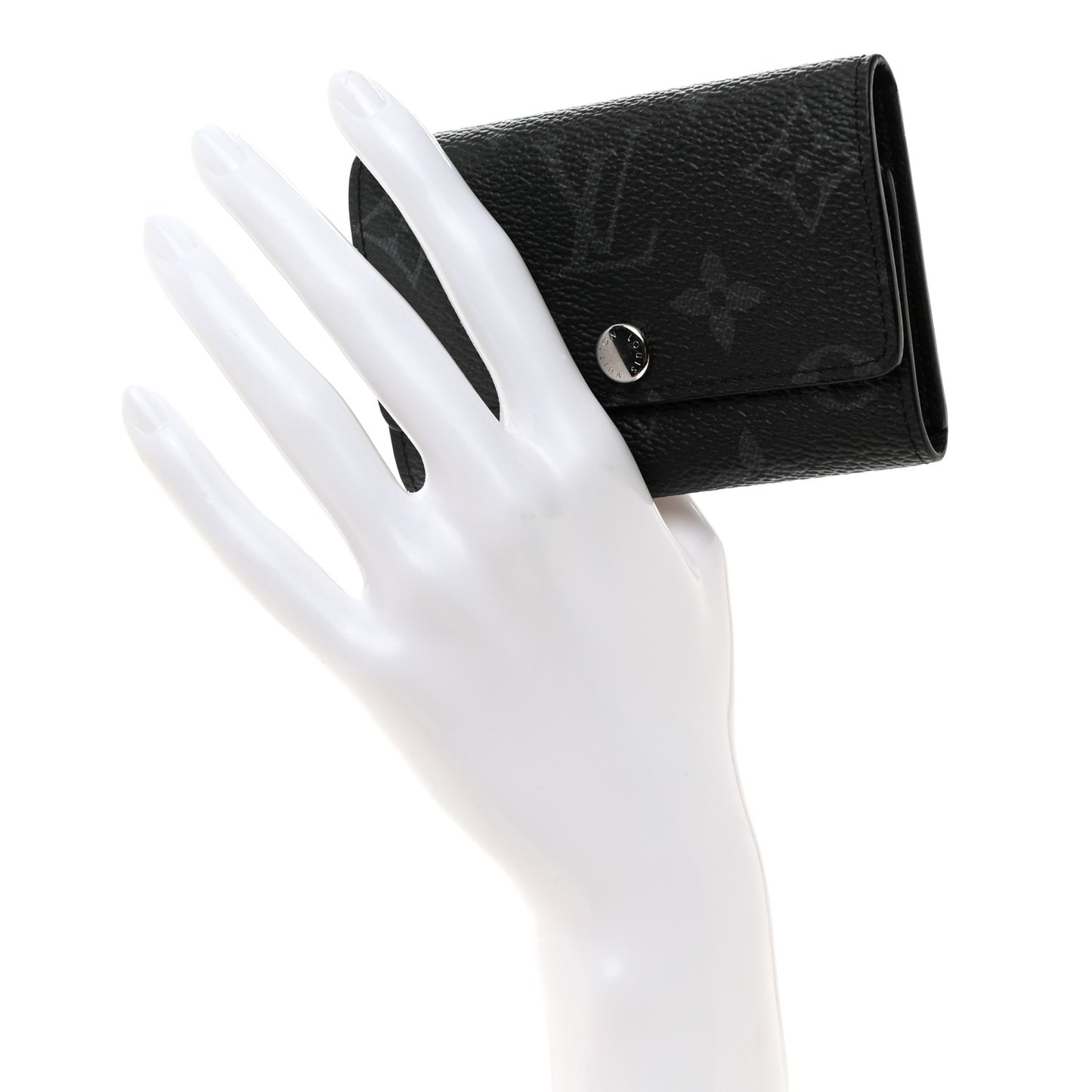 LOUIS VUITTON Monogram Eclipse Multicles 6 Key Holder