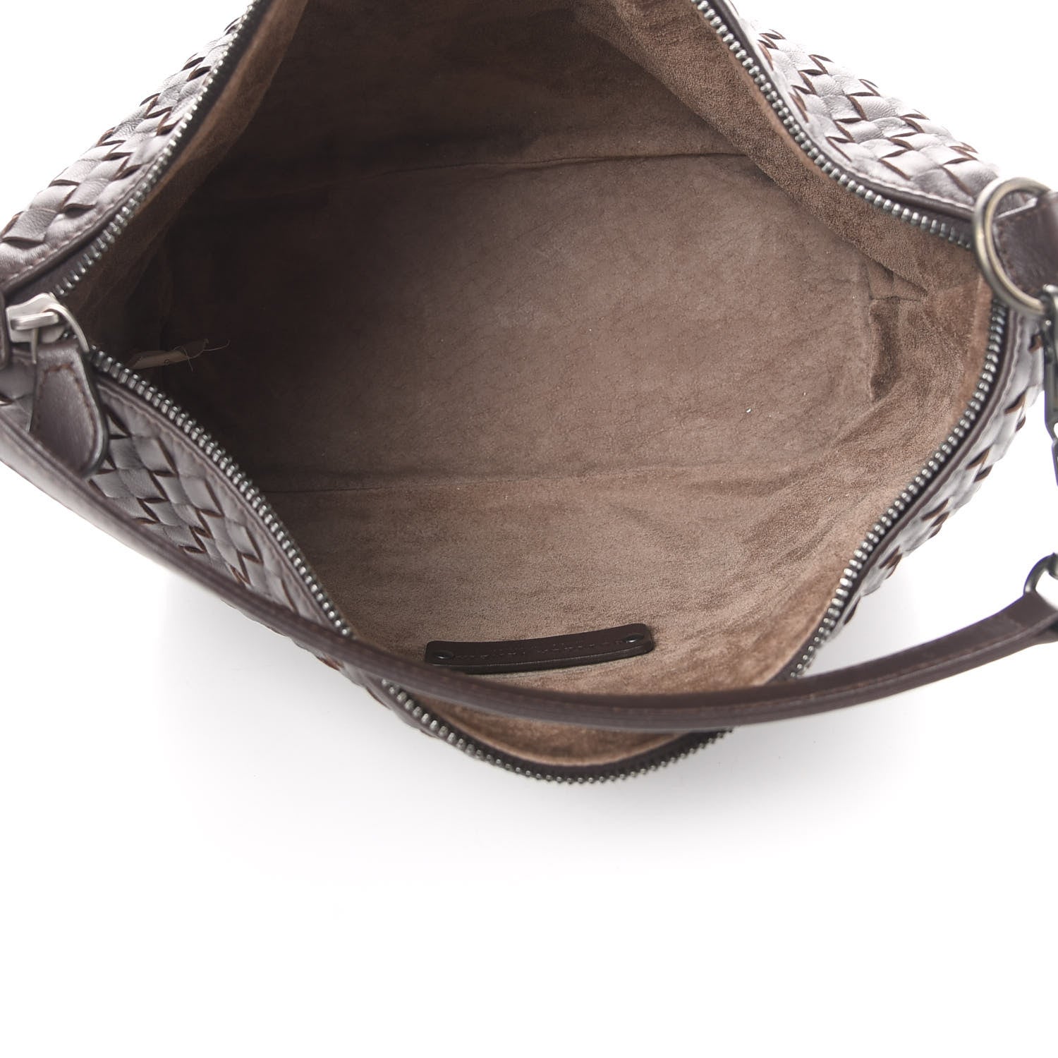 Bottega Veneta Nappa Intrecciato Small Shoulder Bag Ebano 5 of 10