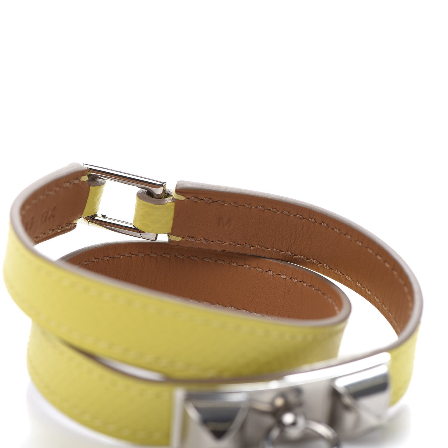 Epsom Rivale Double Tour Bracelet M Lime