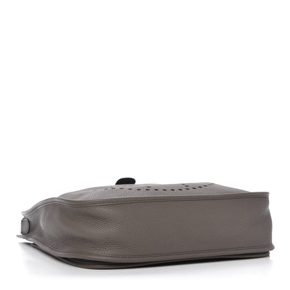 Hermes Taurillon Clemence Evelyne III GM Etain 4 of 8