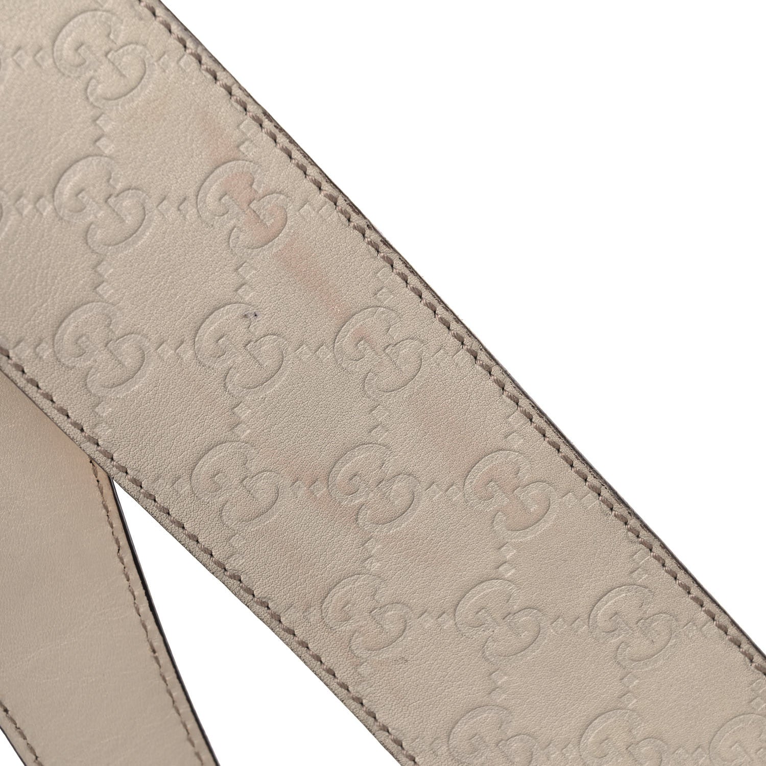 Gucci Guccissima Flap Messenger Bag Ivory 23 of 23
