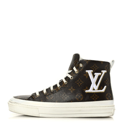 Louis Vuitton Patent Monogram Stellar Sneaker Boots 42 1 of 7