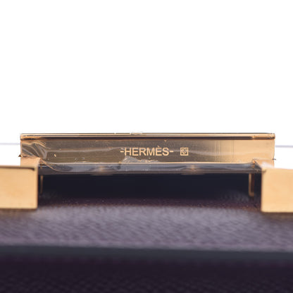 Hermes Epsom Constance 24 Raisin 9 of 23