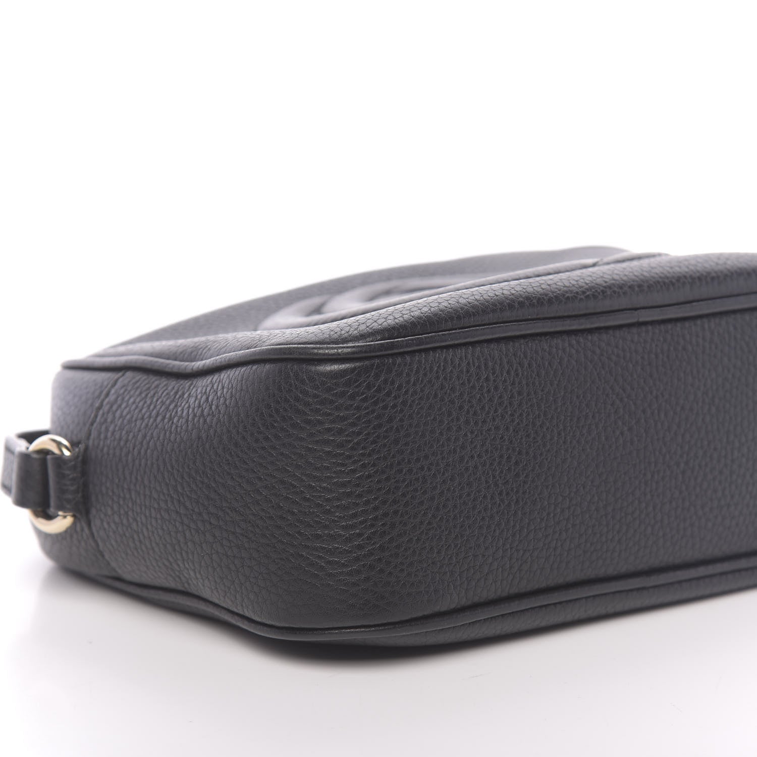 Gucci Pebbled Calfskin Small Soho Disco Bag Black 8 of 11