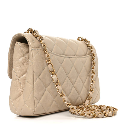 Chanel Caviar Quilted Small Coco First Flap Beige 3 of 11