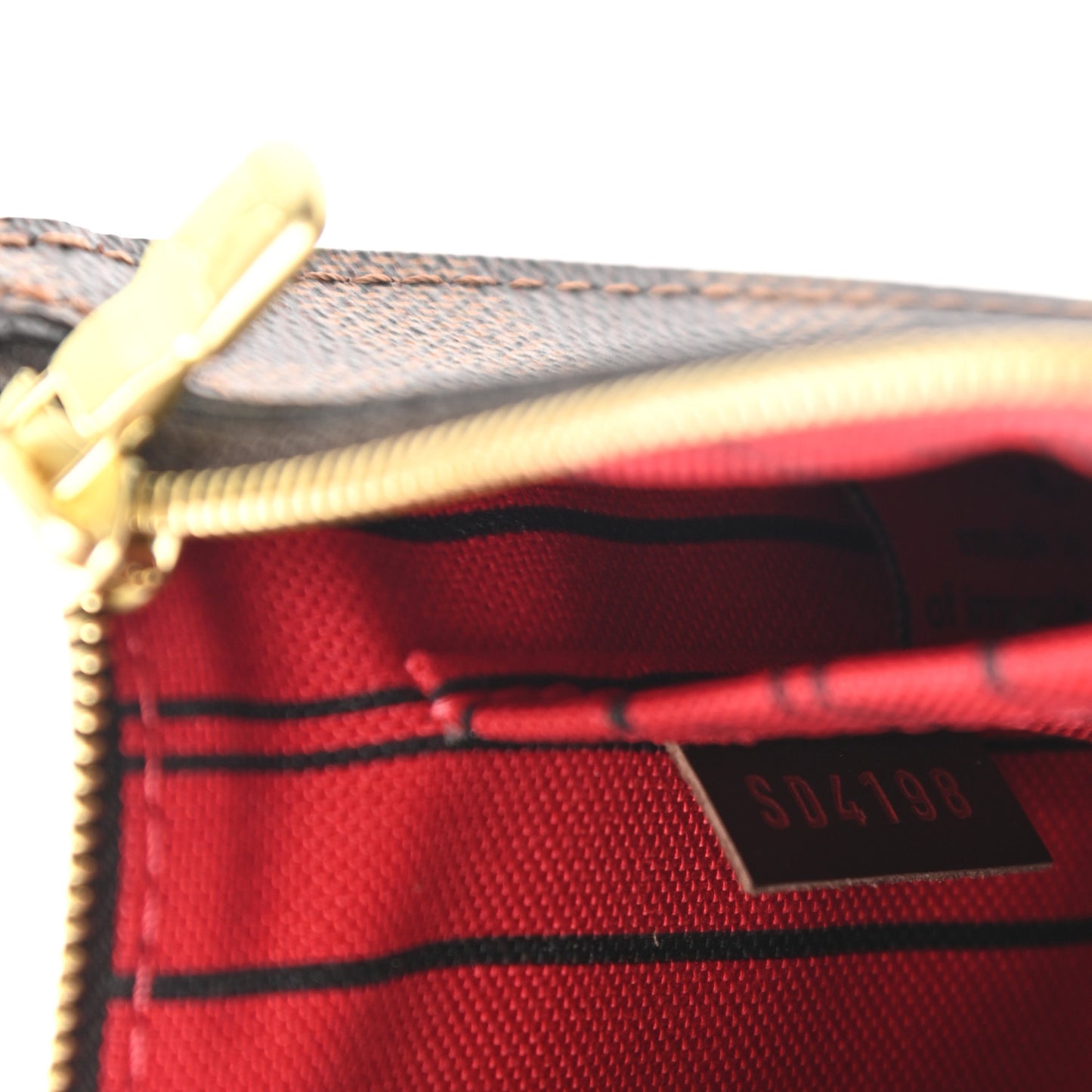 Damier Ebene Neverfull MM GM Pochette