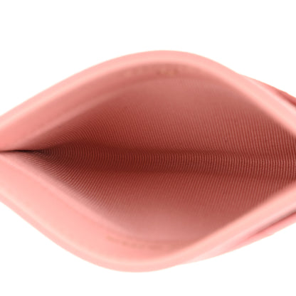 Chanel Caviar Quilted Card Holder Pink 5 of 9