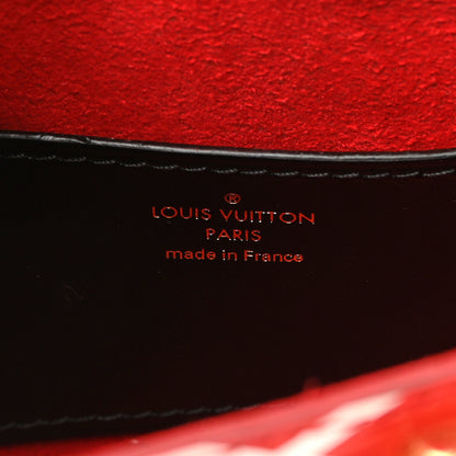 Louis Vuitton LOUIS VUITTON Epi Malletage Twist Shoulder Bag PM Rouge 6 of 17