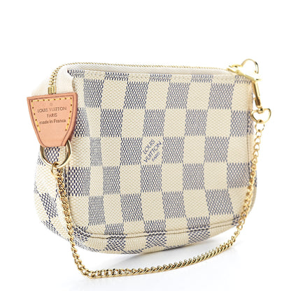 Louis Vuitton Damier Azur Mini Pochette Accessories 3 of 7