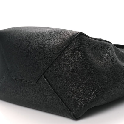 Celine Soft Grained Calfskin Medium Belt Cabas Phantom Black 10 of 13