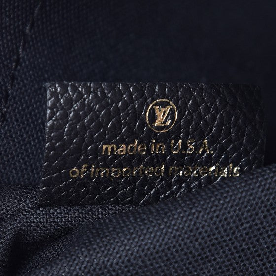Monogram Pallas Clutch Black