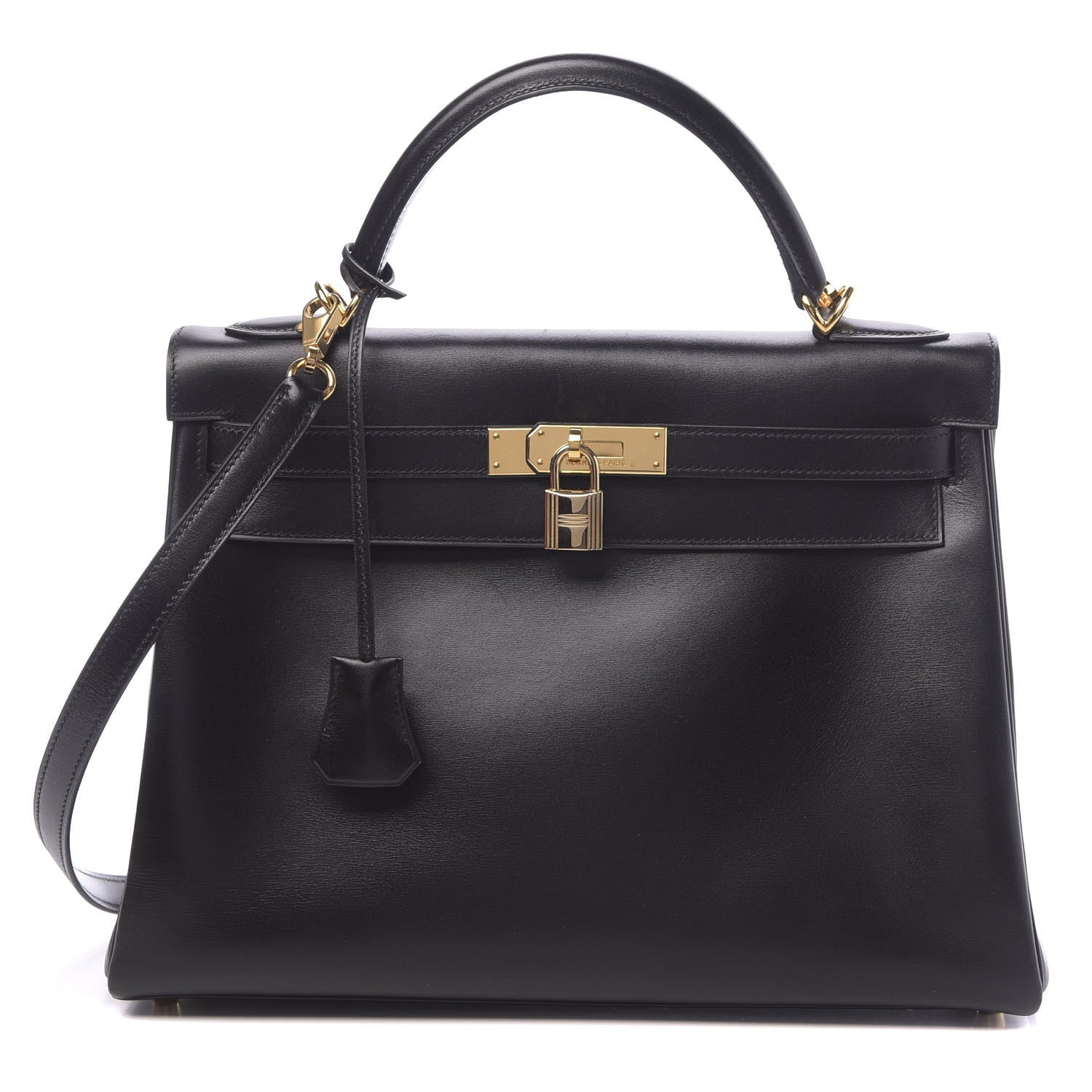 Hermes Box Kelly Retourne 32 Black 1 of 15