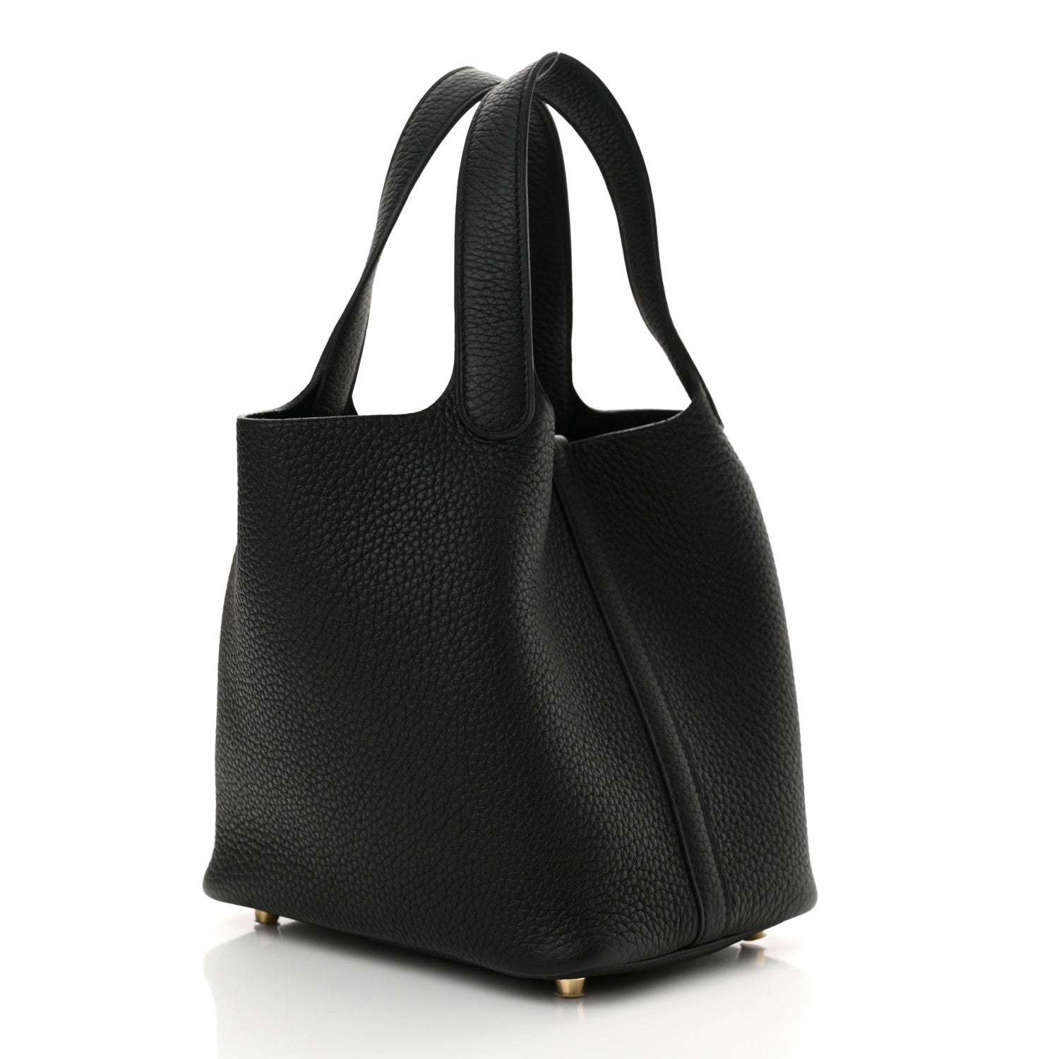 Hermes Taurillon Clemence Picotin Lock 18 PM Black 3 of 11