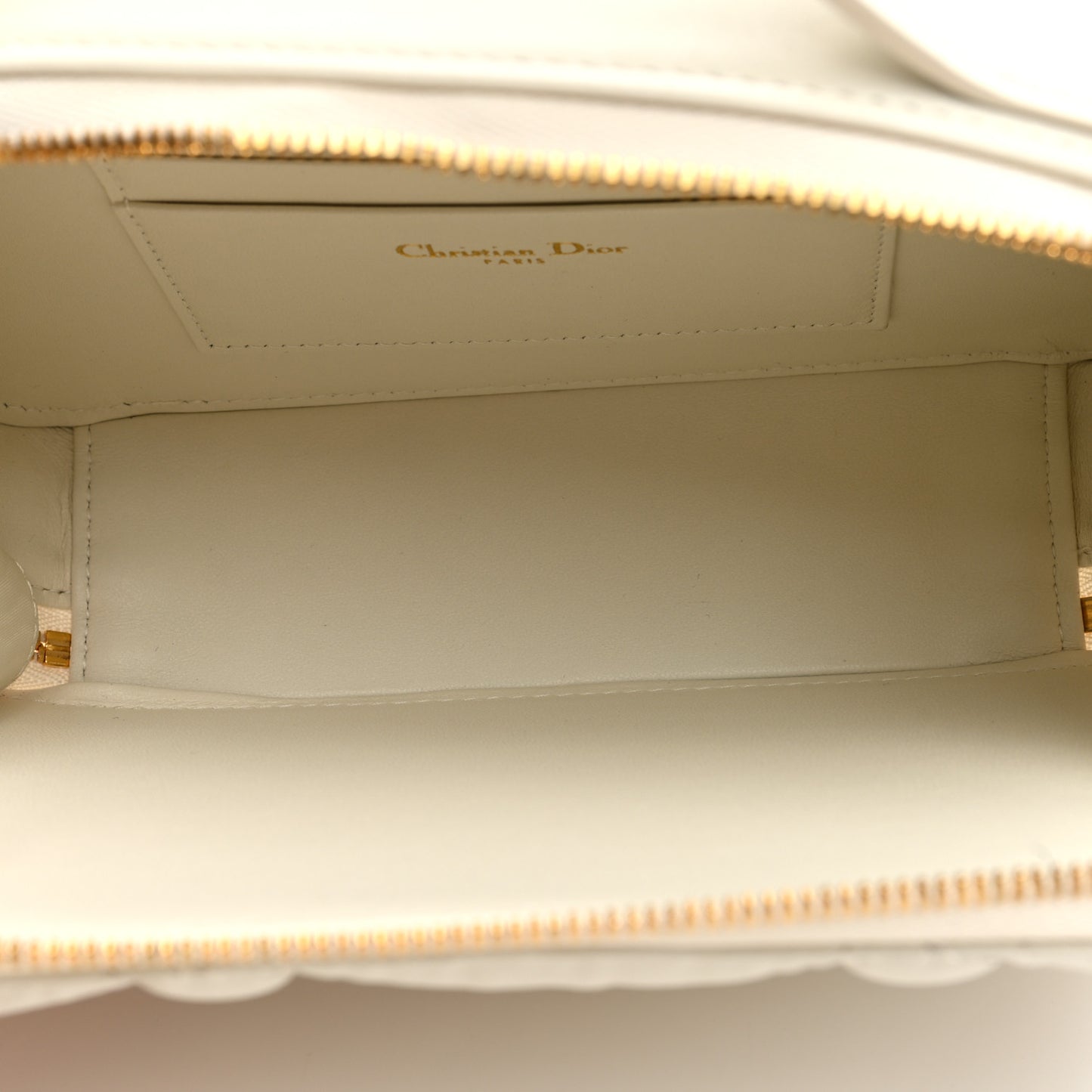 Calfskin Macrocannage Caro Box Bag Latte