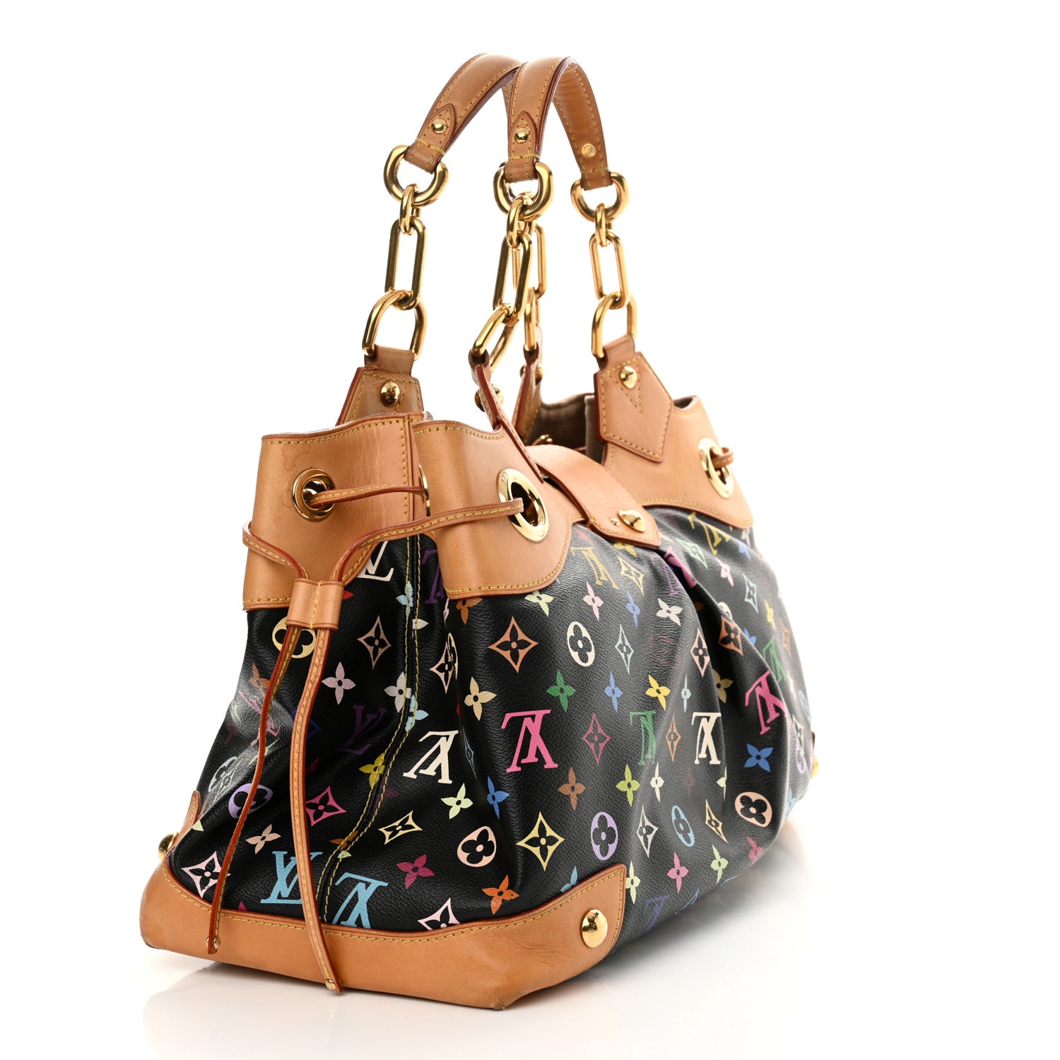 Louis Vuitton Monogram Multicolor Ursula Black 3 of 19