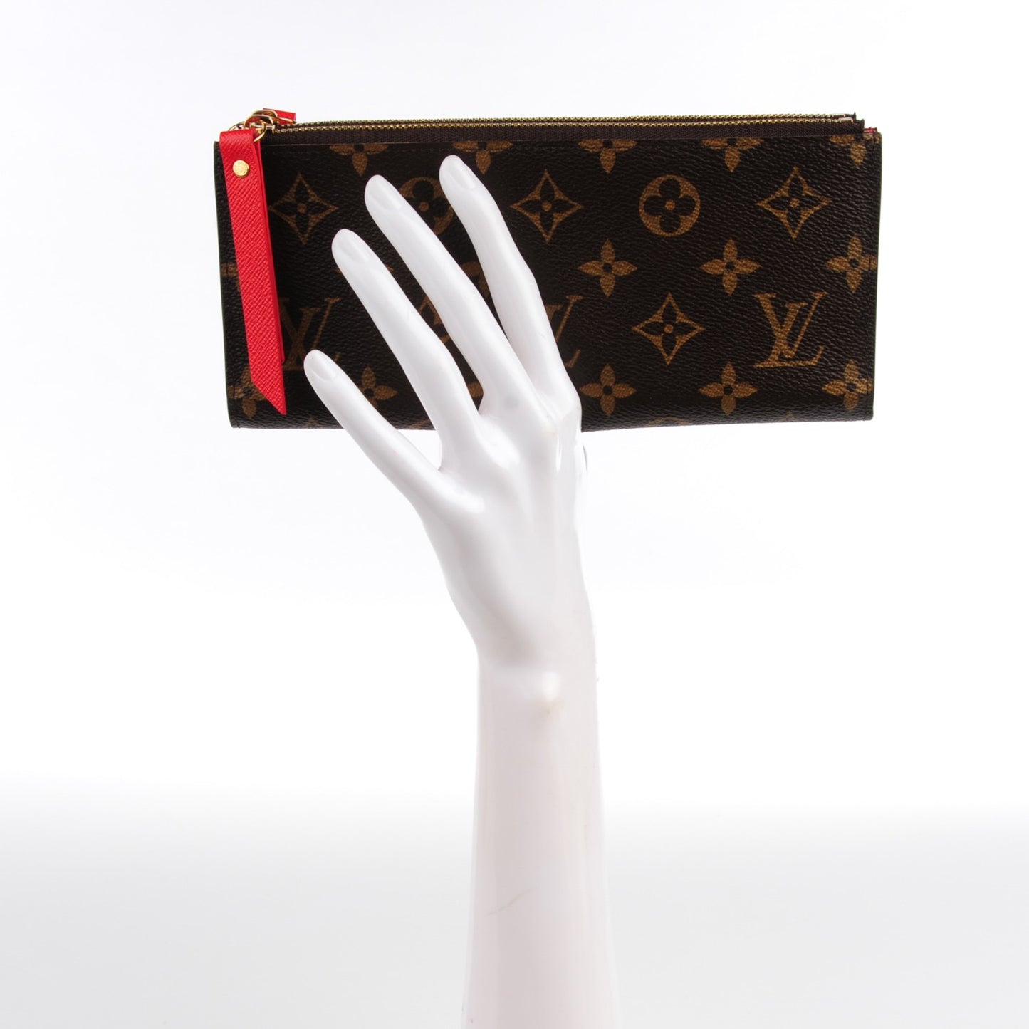 Monogram Adele Wallet Coquelicot