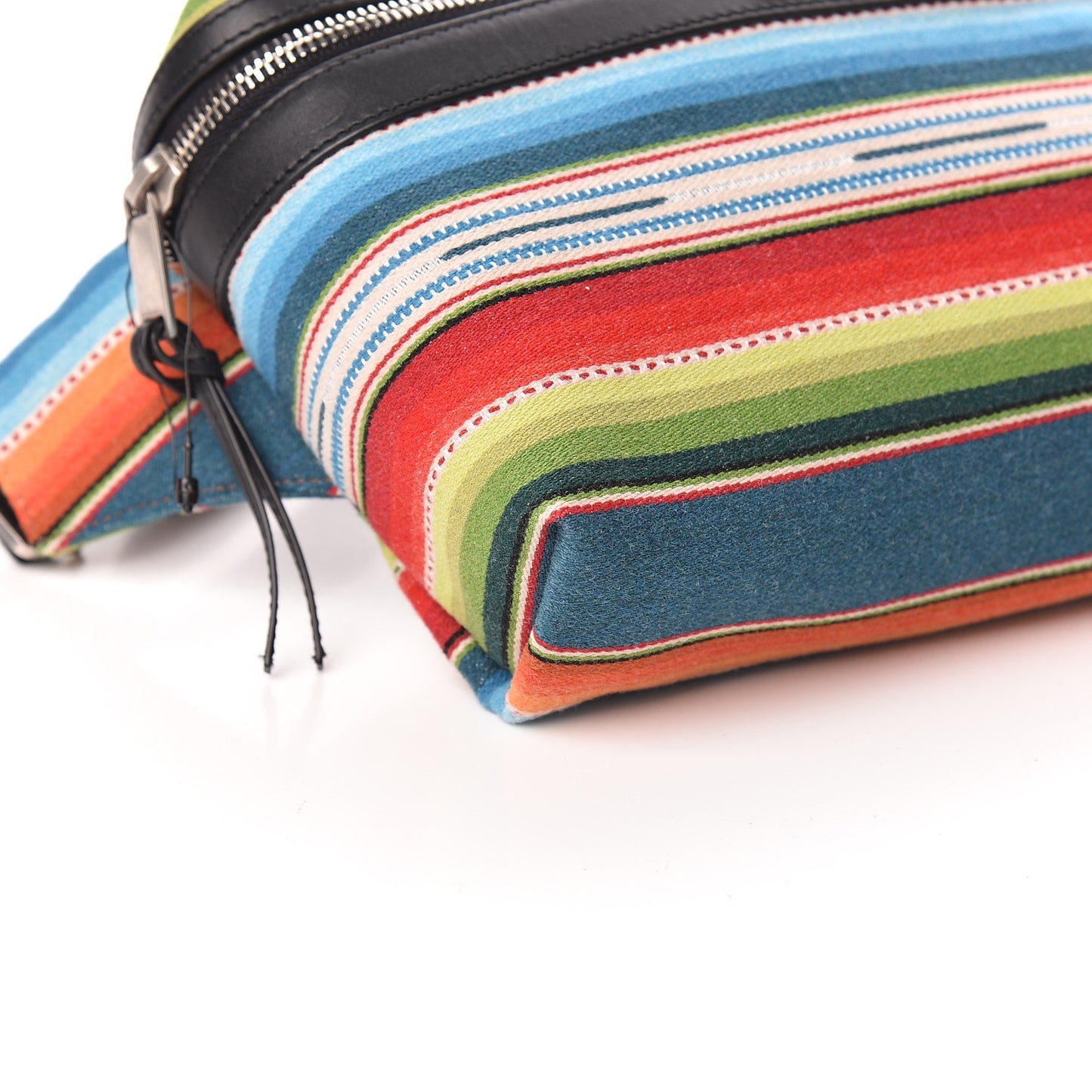 Wool Mexican Jacquard City Belt Bag Multicolor