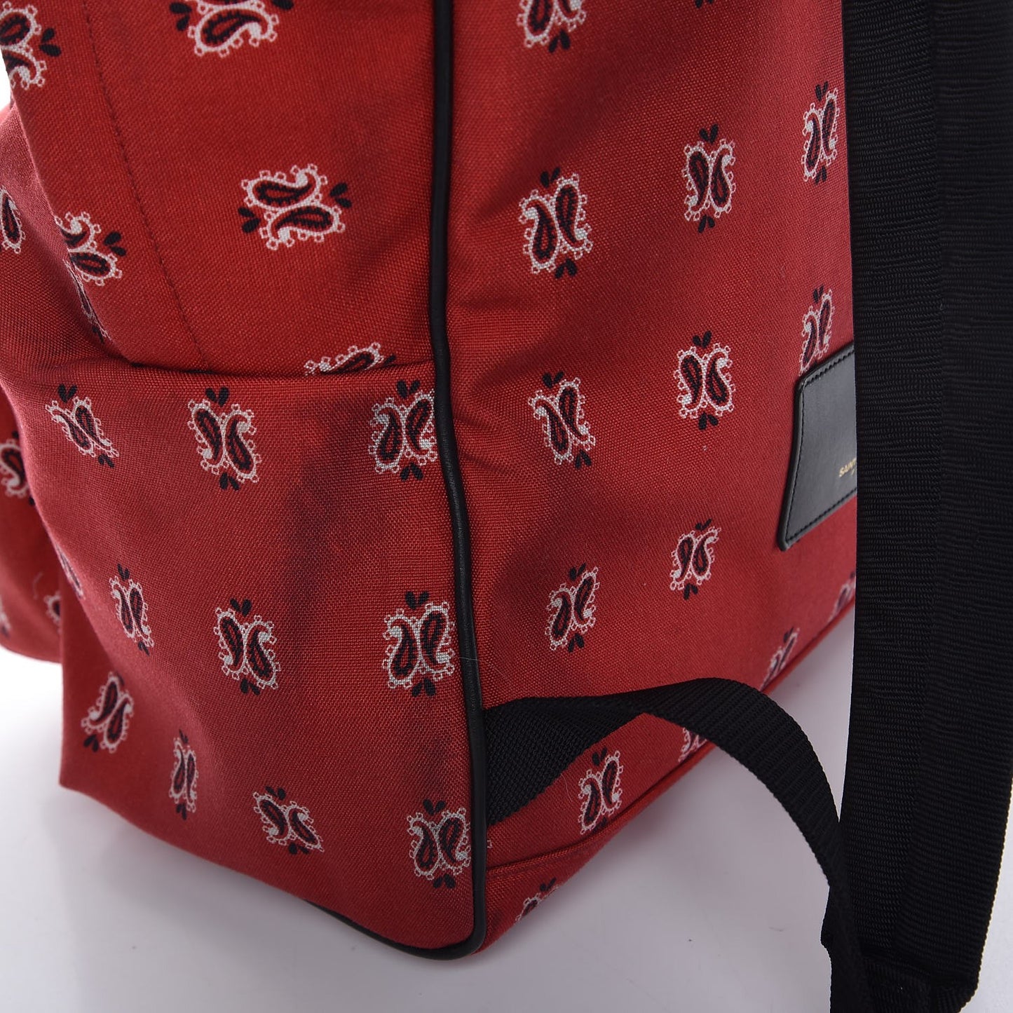 Canvas Bandana Print Hunting Backpack Red