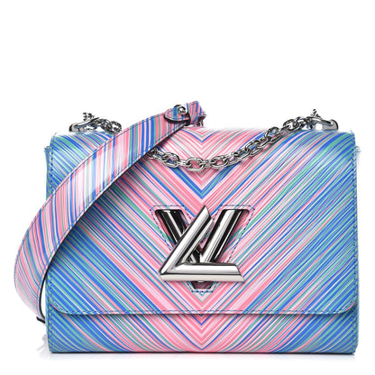 Louis Vuitton Epi Tropical Twist Shoulder Bag MM Blue Rose 1 of 7