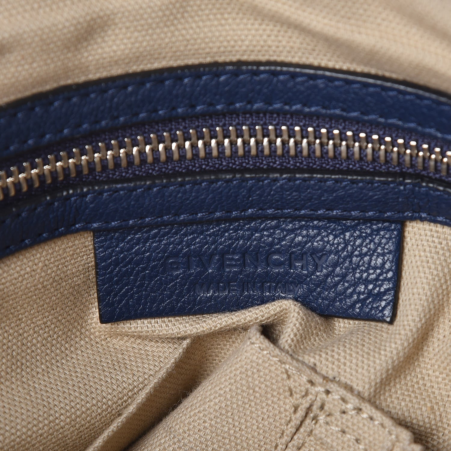 Givenchy Sugar Goatskin Medium Pandora Navy 6 of 9