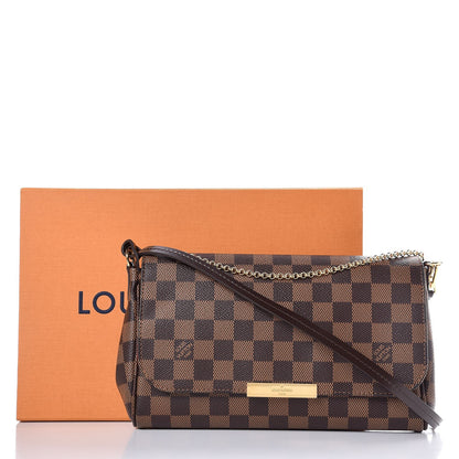 Louis Vuitton Damier Ebene Favorite MM 9 of 9
