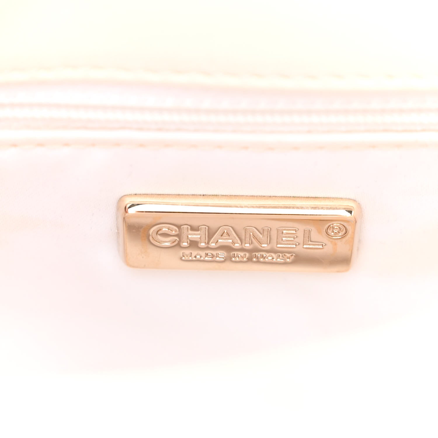 Chanel Sequin Mini Rectangular Flap White 6 of 11