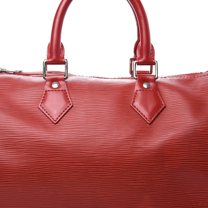 Louis Vuitton Epi Speedy 25 Rouge 13 of 13