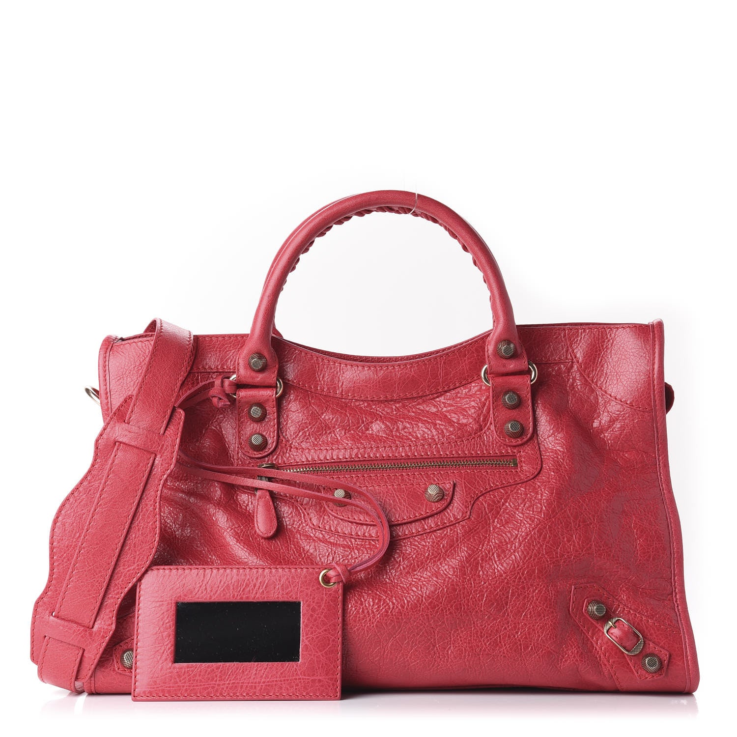 Balenciaga Agneau Giant 12 Rose Gold Hardware City Rose Thulian 1 of 9