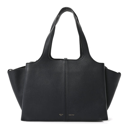 Celine Smooth Calfskin Small Tri-Fold Bag Black 1 of 9