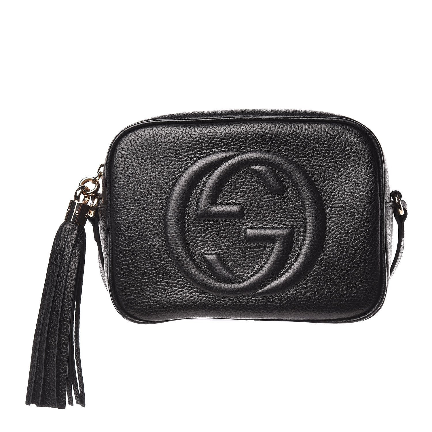 Gucci Pebbled Calfskin Small Soho Disco Bag Black 1 of 10