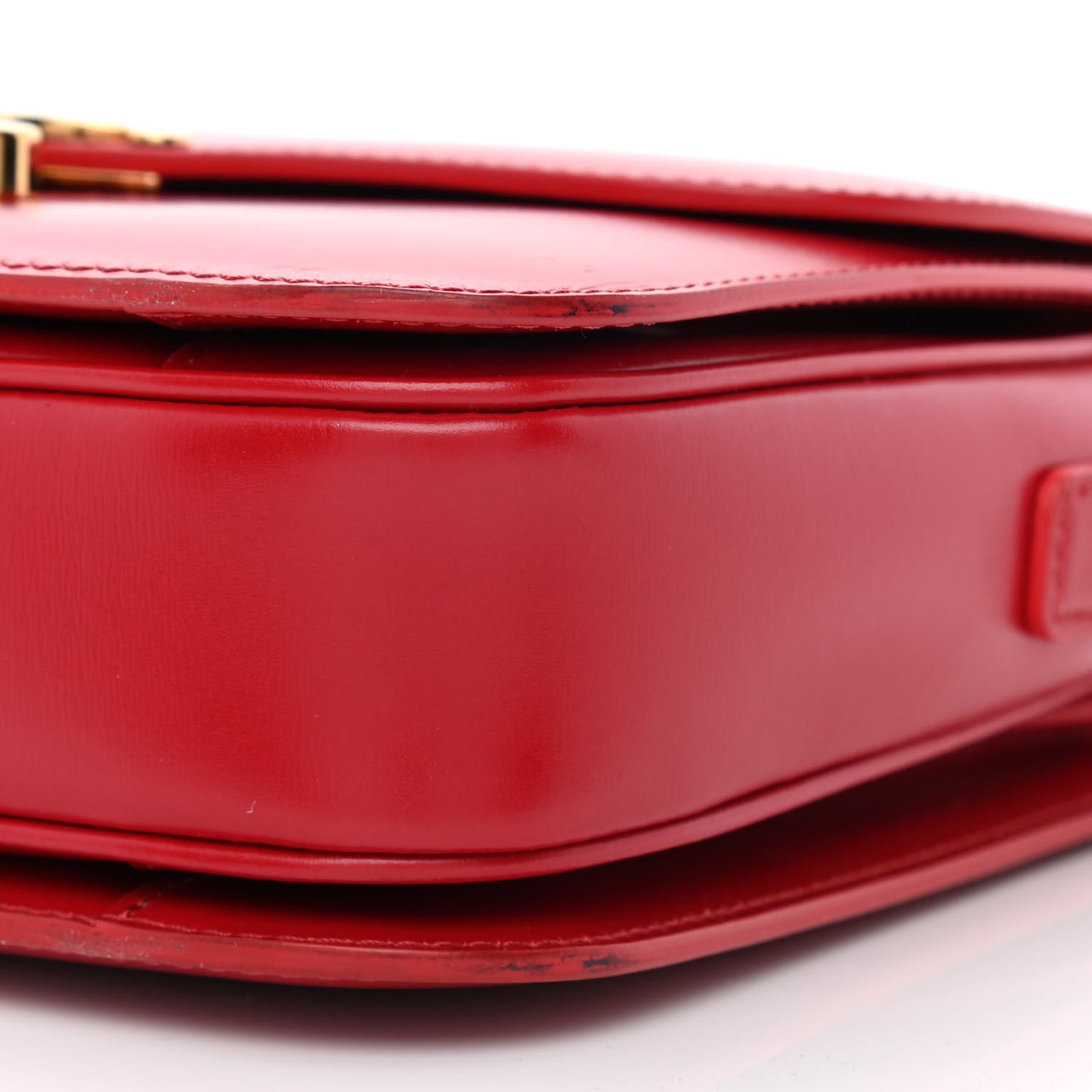 Shiny Calfskin Teen Triomphe Red