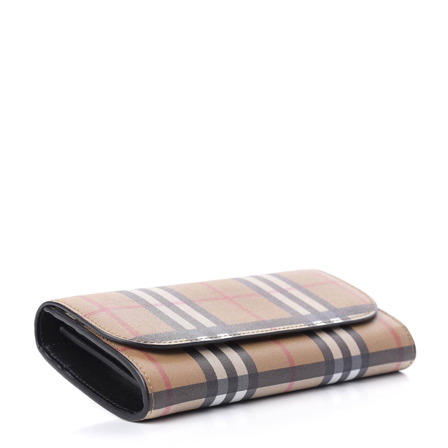 Burberry Vintage Check Halton Wallet Black 4 of 6