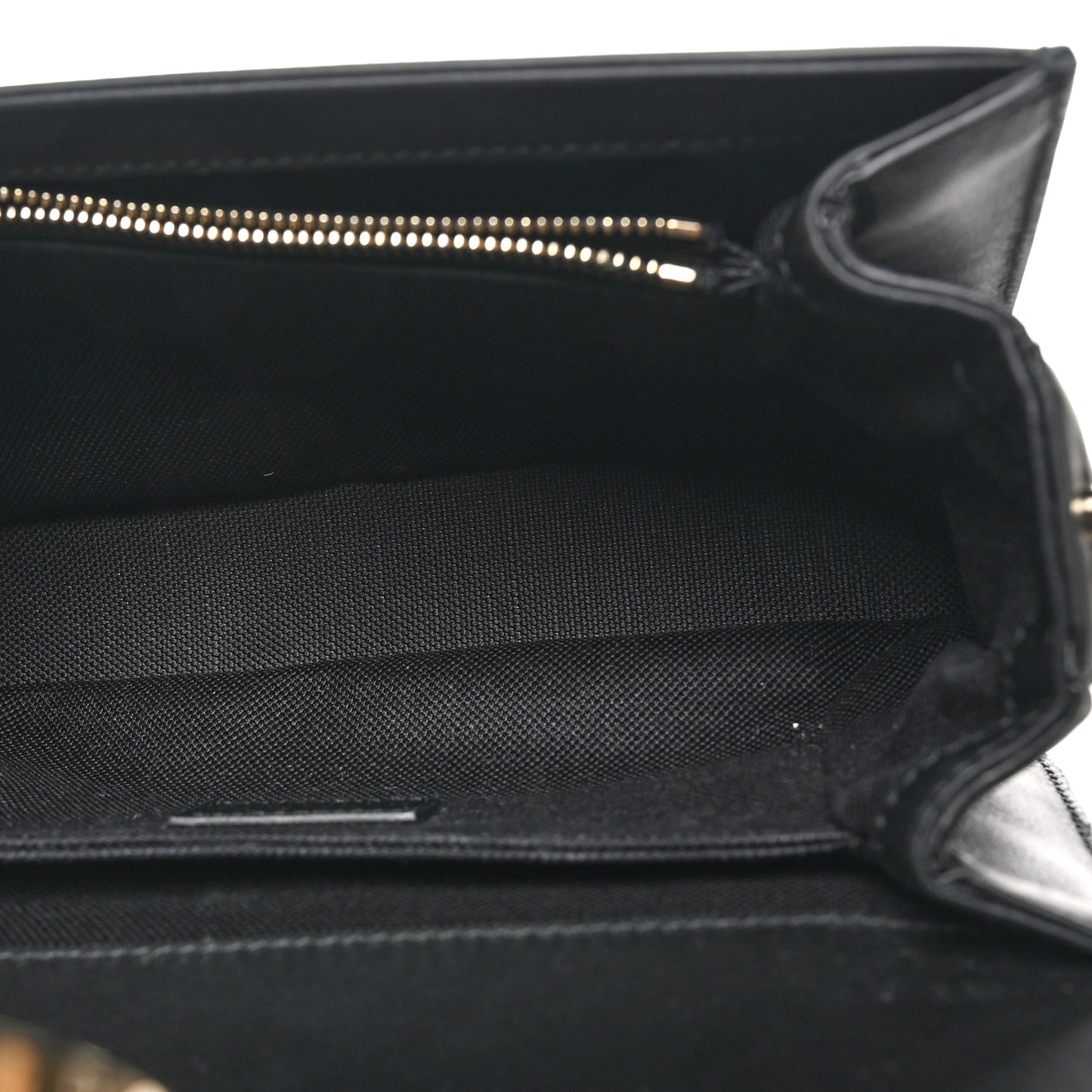 Crepe Wool Silk GG Monogram Go Small Shoulder Bag Black
