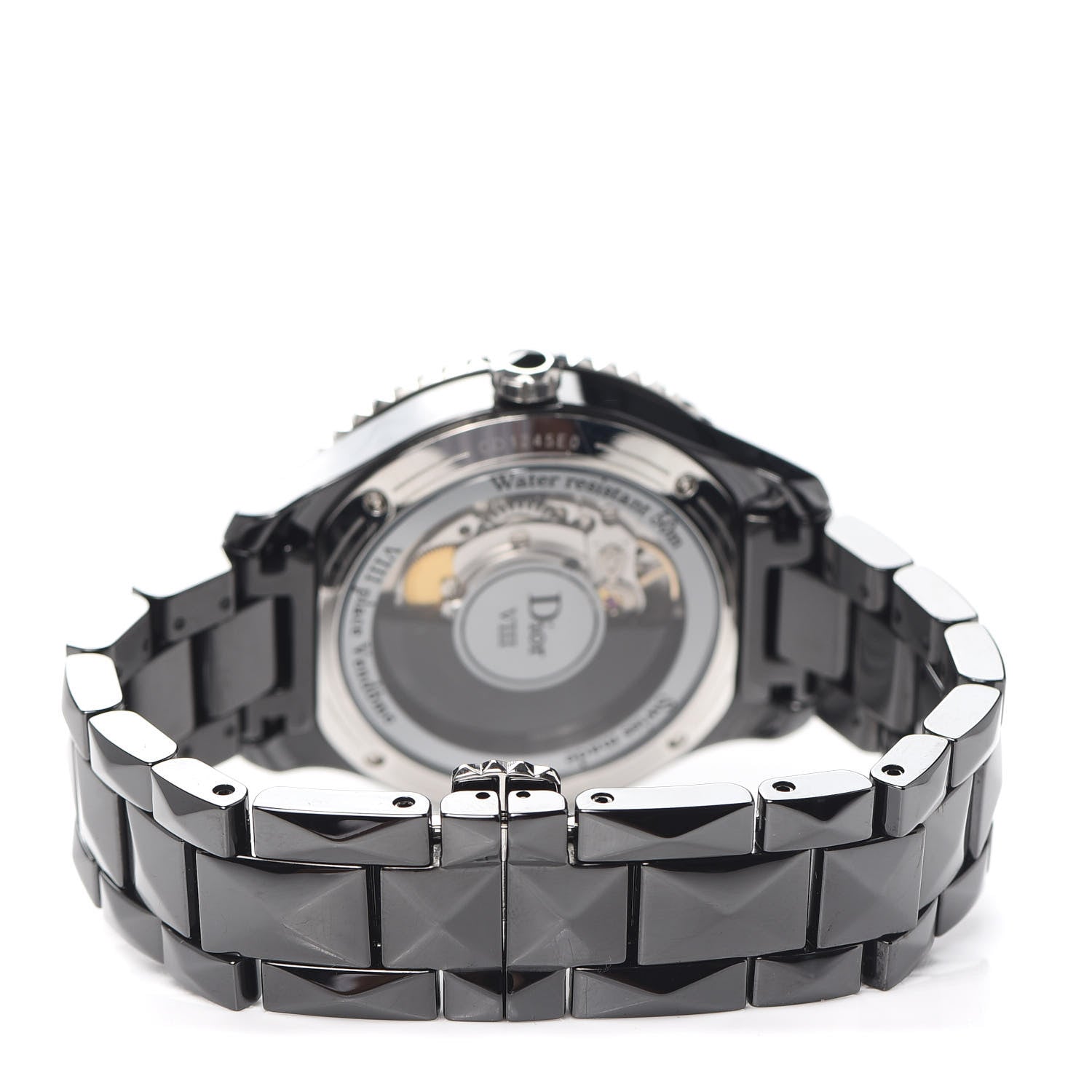 Christian Dior Stainless Steel Ceramic 38mm Dior VIII Automatic Watch Black 3 of 6