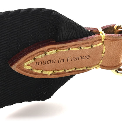 Louis Vuitton Monogram Multi Pochette Accessories Bandouliere Shoulder Strap Black 4 of 7