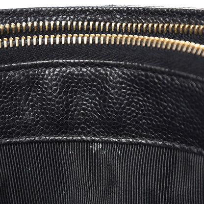 Chanel Caviar Quilted Flap Shoulder Bag Black 9 of 9