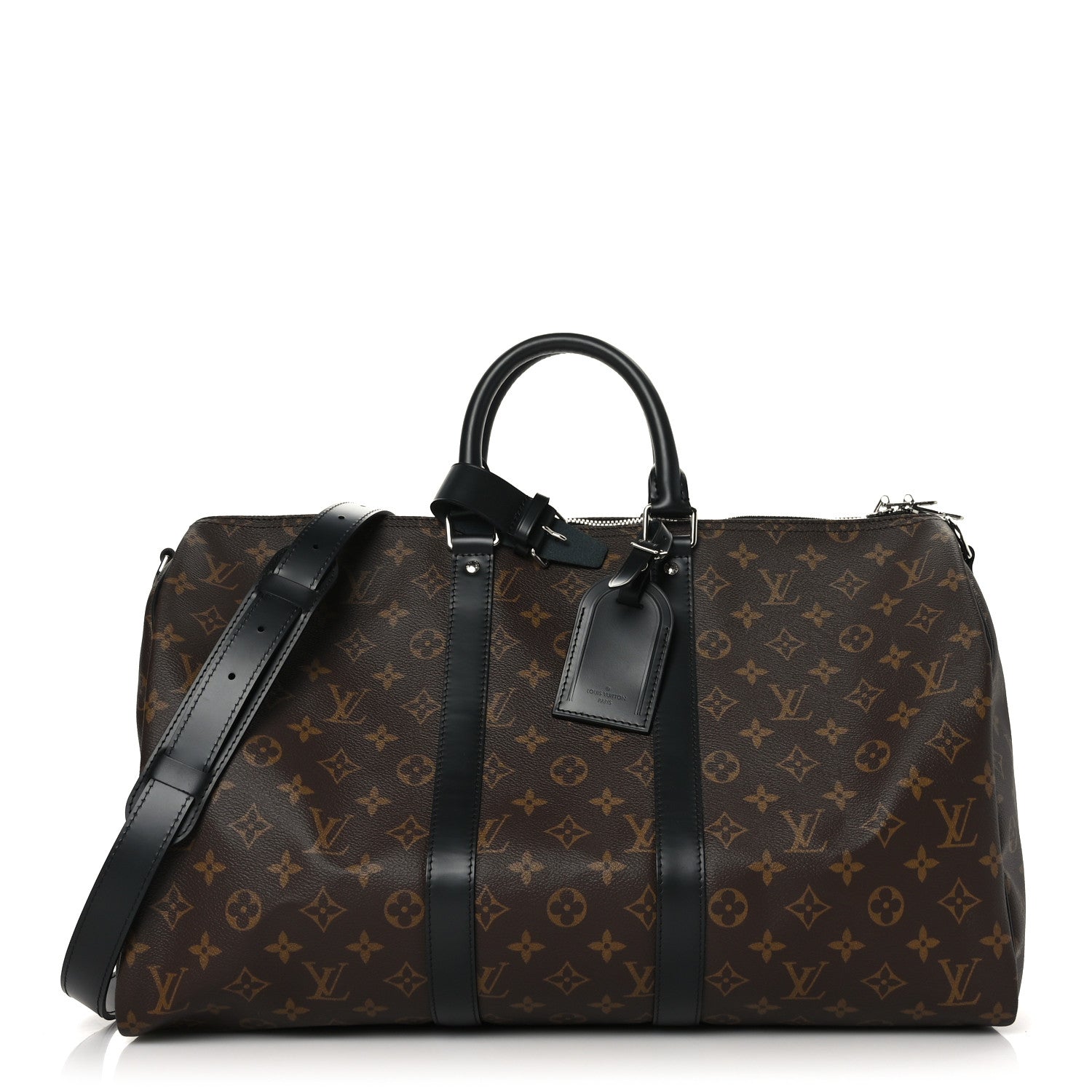 Louis Vuitton Monogram Macassar Keepall Bandouliere 45 1 of 10