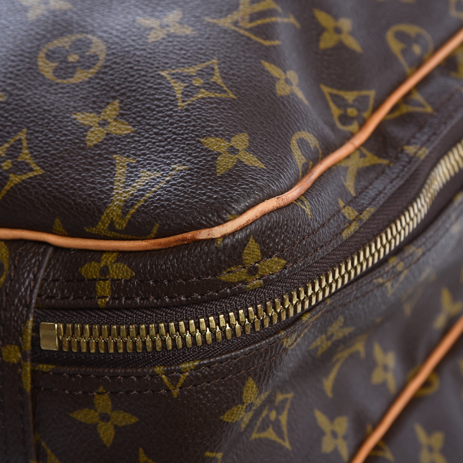 Louis Vuitton Monogram Alize 2 Compartment Luggage Travel Bag 26 of 28