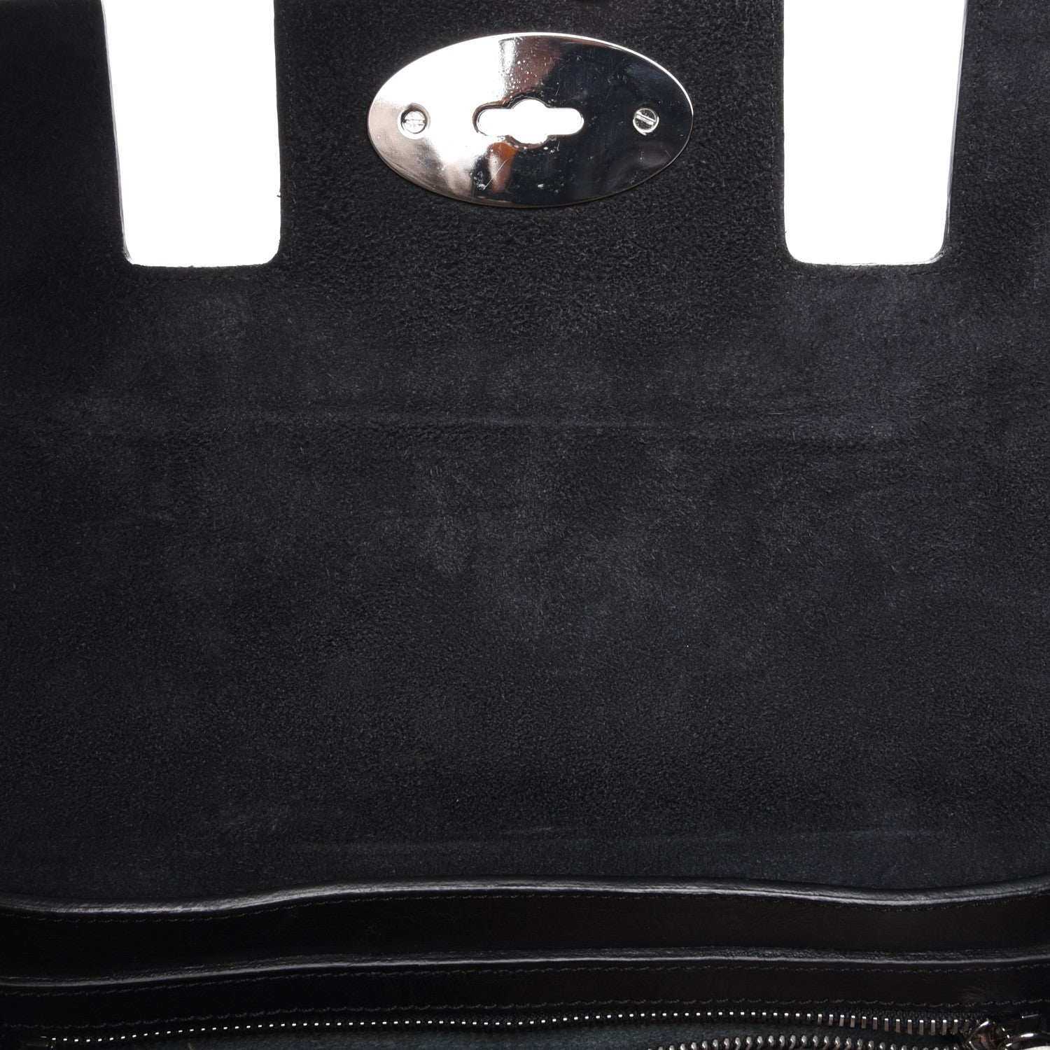 Mulberry Natural Leather Cara Delevingne Convertible Satchel Black 13 of 13