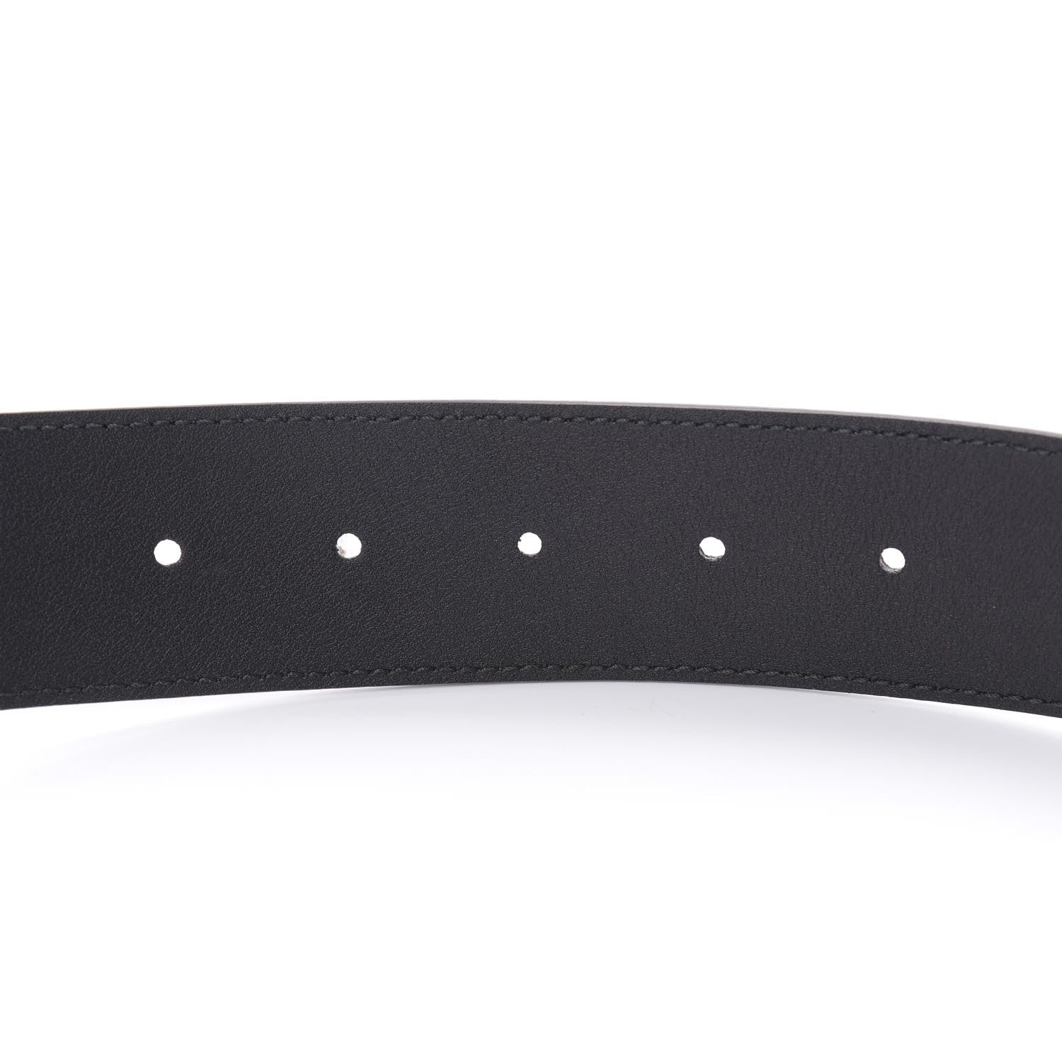 Gucci Calfskin Double G 40mm Belt 75 30 Black 5 of 7