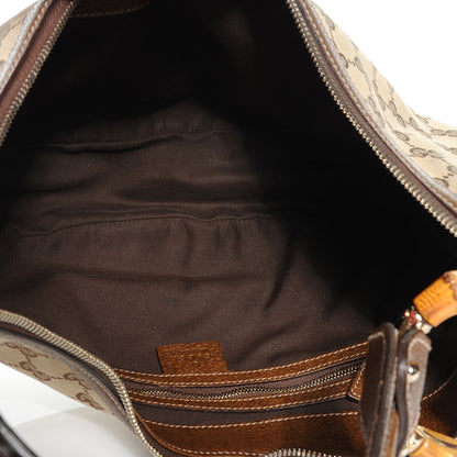 Gucci Monogram Bamboo Ring Hobo 5 of 7