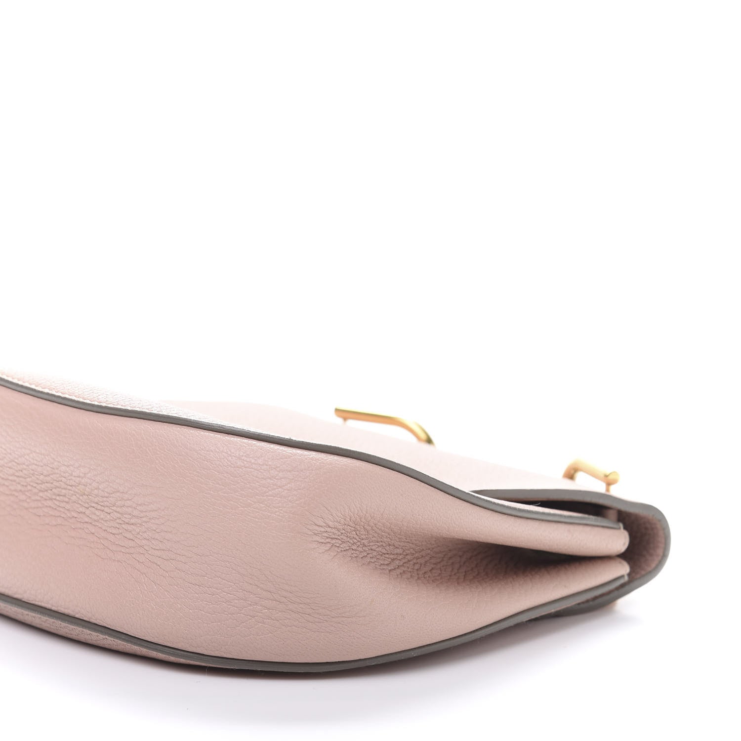 Chloe Grained Lambskin Drew Shoulder Bag Cement Pink 7 of 11