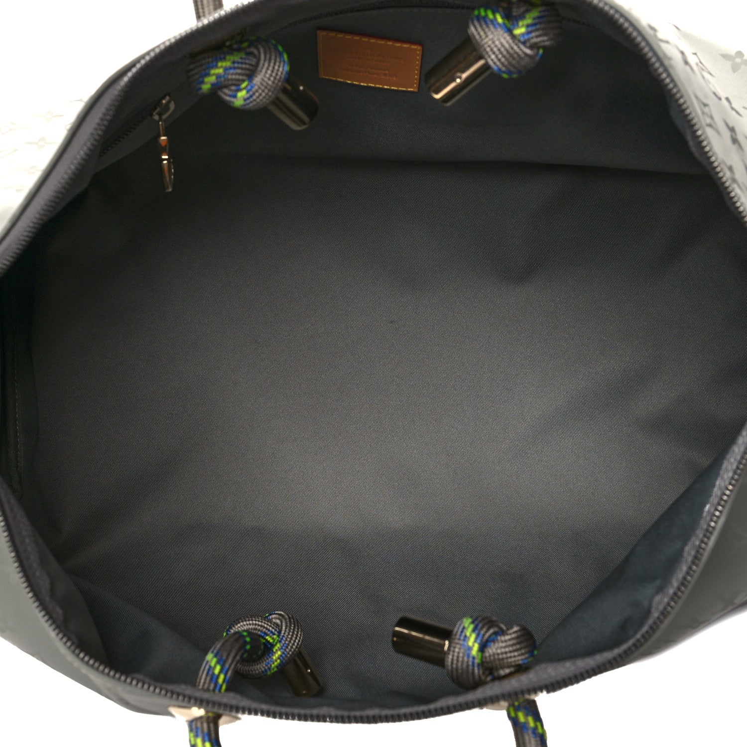 Louis Vuitton Monogram Titanium Keepall Bandouliere 50 4 of 10