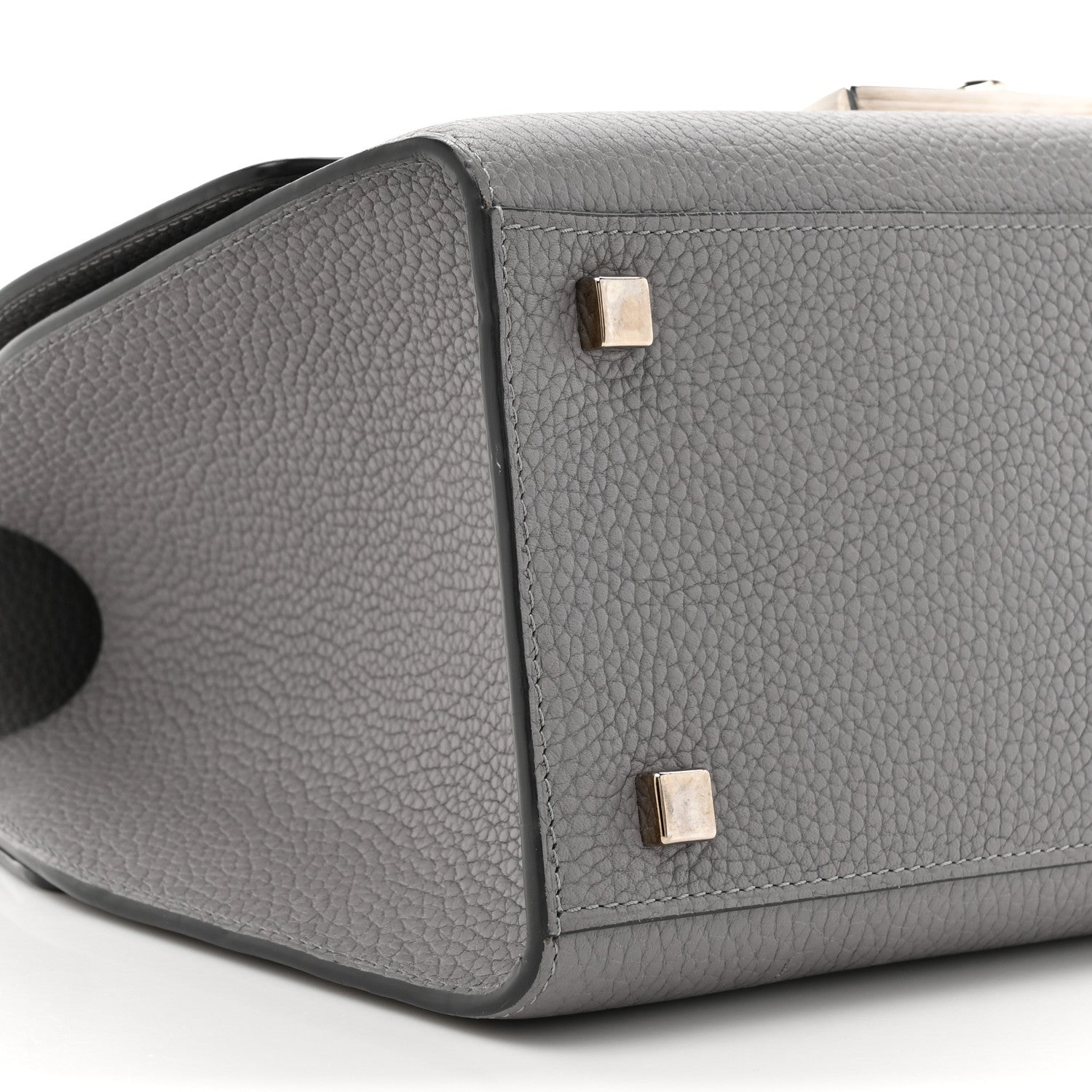 Moynat Taurillon Rejane MM Grey 9 of 13