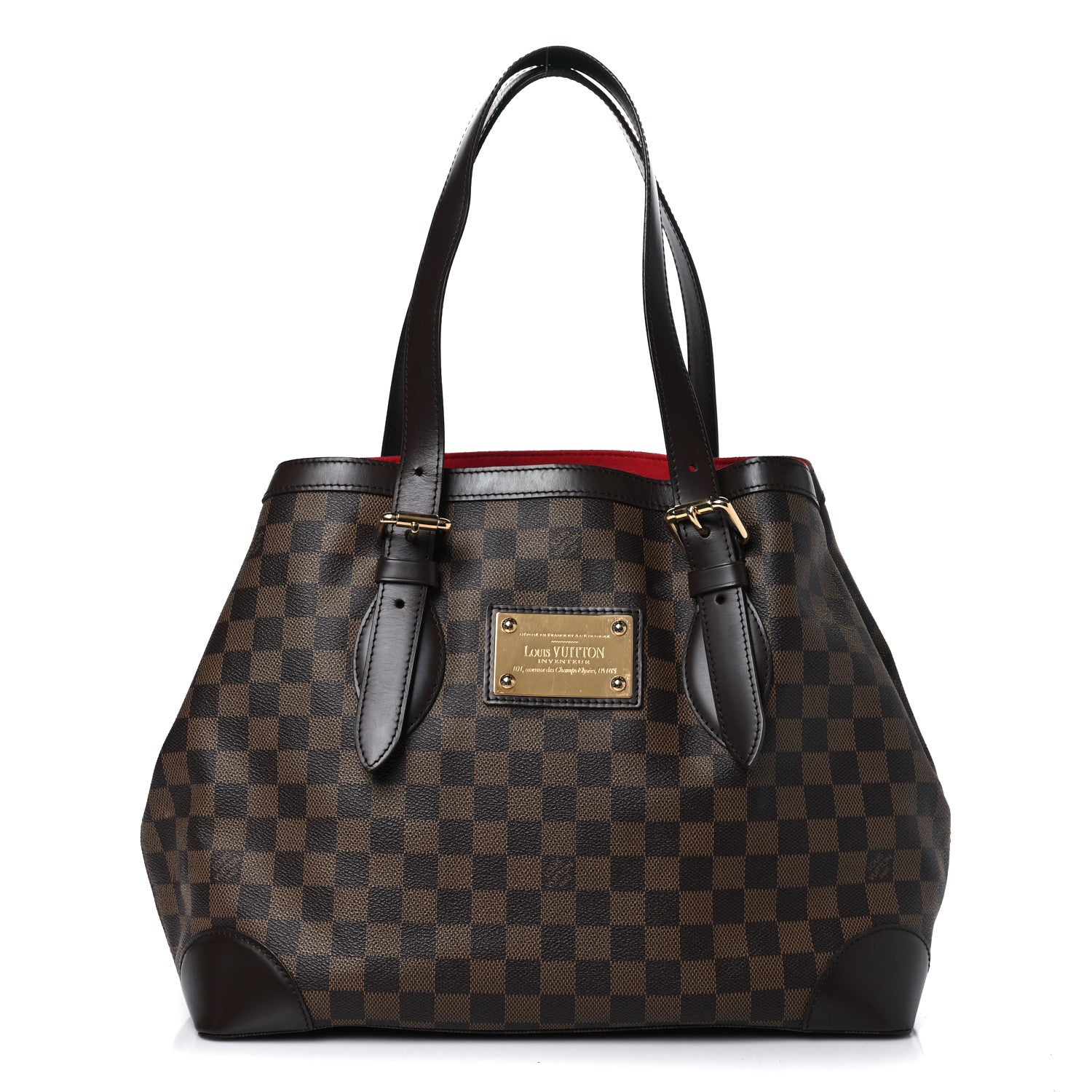Louis Vuitton Damier Ebene Hampstead MM 1 of 10
