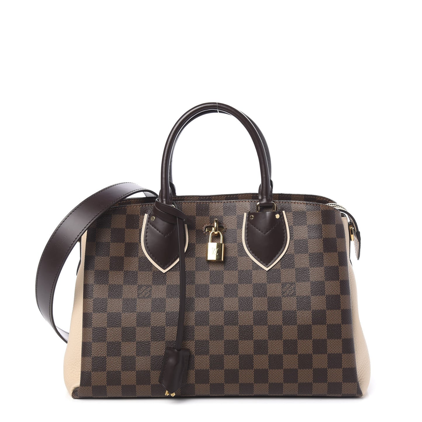 Cuir Taurillon Damier Ebene Normandy Ebene
