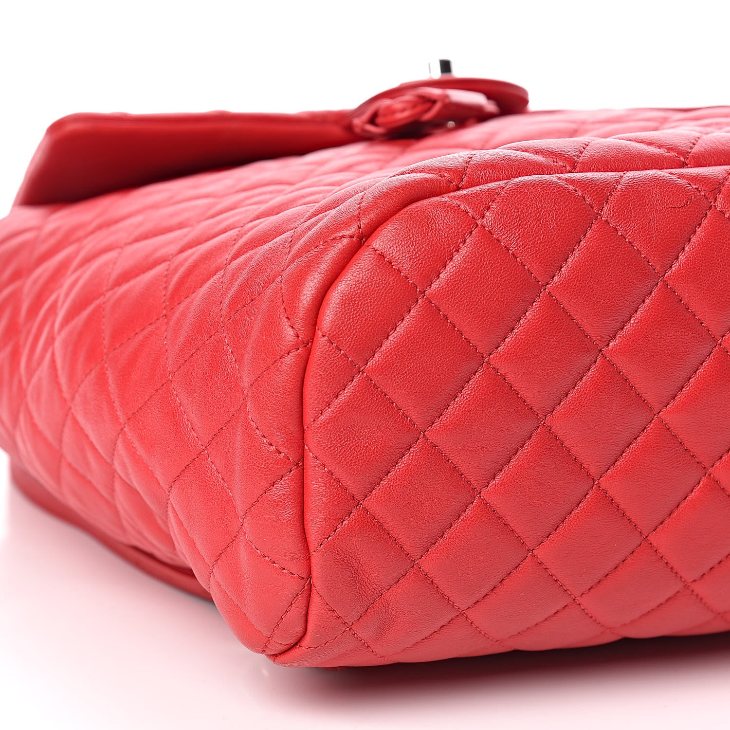 Chanel Lambskin Quilted Large Urban Spirit Backpack Red 8 of 10