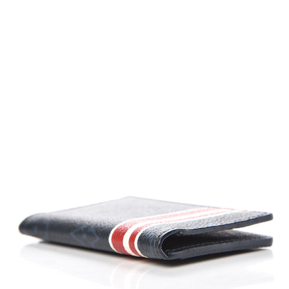 Louis Vuitton Monogram Cobalt Pocket Organizer NM Red Stripes 4 of 7