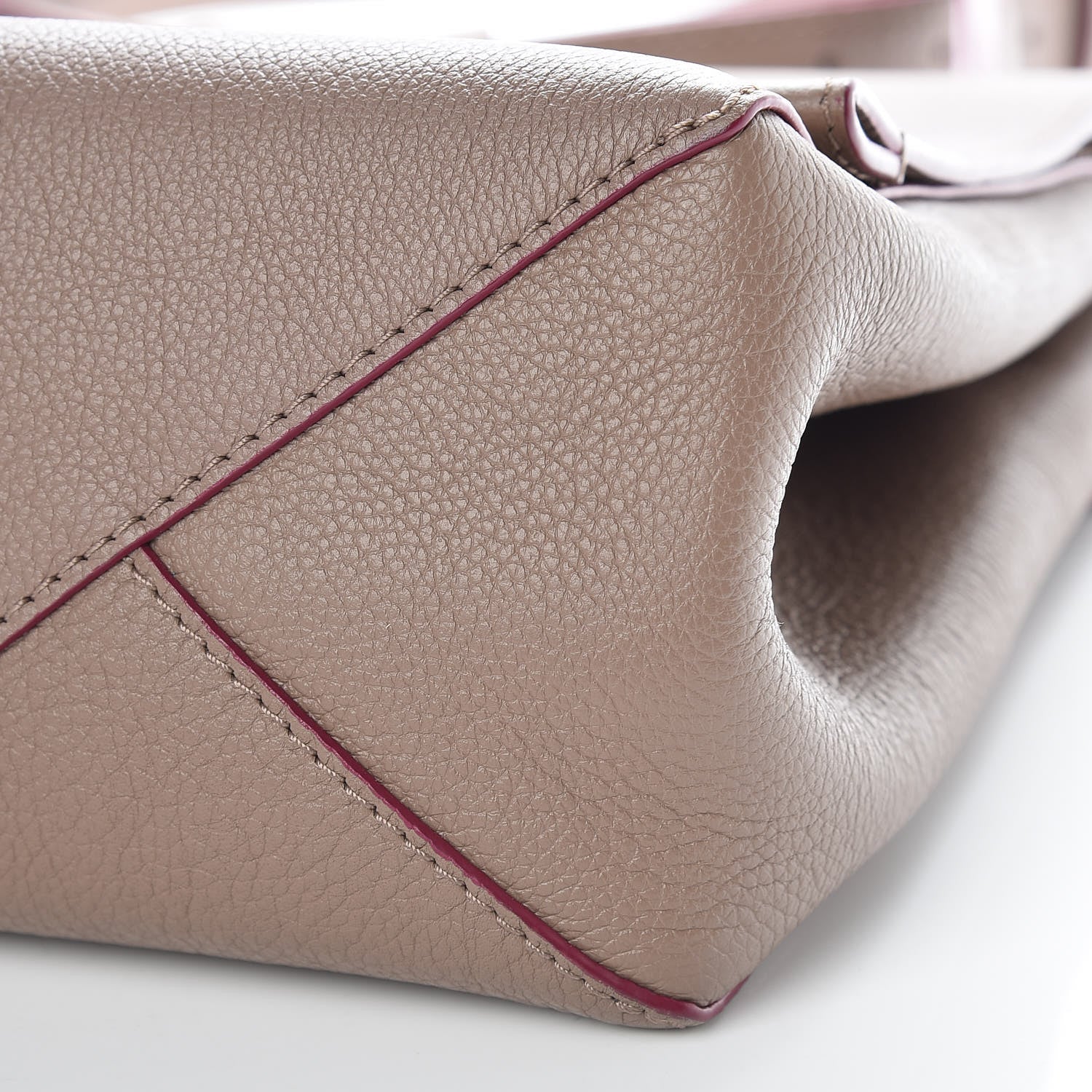 Louis Vuitton Soft Calfskin Lockme II Top Handle Taupe Glace 9 of 9
